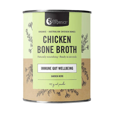 Nutra Organics Chicken Bone Broth Garden Herb
 125g